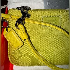 COACH signature monogram